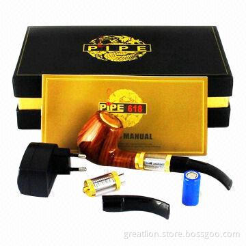 Electronic Cigarette Smoking Pipe Starter Kit with Eco-friendly and Convenient, 900mAh Capacity